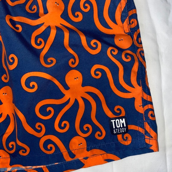 Tom & Teddy Octopus Swim Shorts - Picture 4 of 8